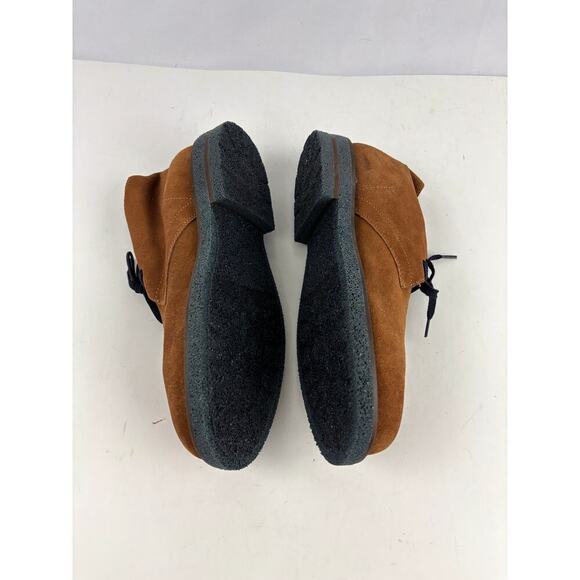 Donald J. Pliner Levi Chukka Boots Calf Suede Cognac Men's 8 M - Picture 13 of 14